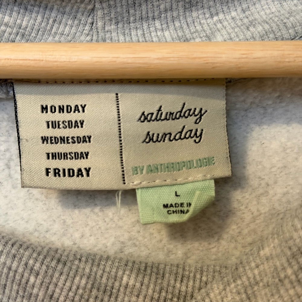 Daily Practice by Anthropologie Long-Sleeve Funnel Neck Sweatshirt - Picture 7 of 7